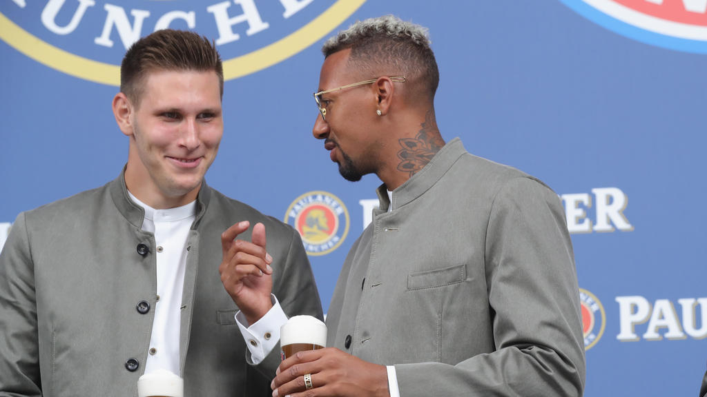 Niklas Süle und Jérôme Boateng vom FC Bayern sind gut befreundet