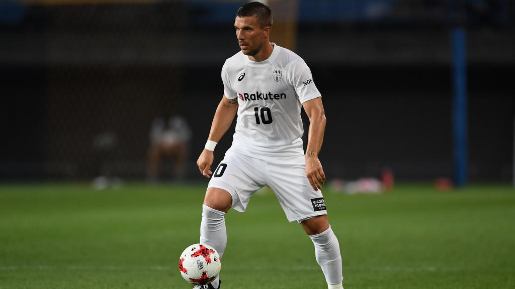 Lukas Podolski kickt seit zweieinhalb Jahren in Japan