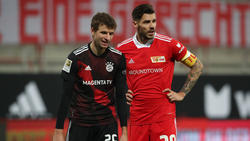 Thomas Müller haderte mit dem Remis des FC Bayern bei Union Berlin
