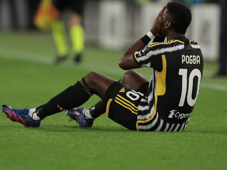 Juventus Turins Paul Pogba droht nach einem positiven Dopingtest eine Sperre von vier Jahren.