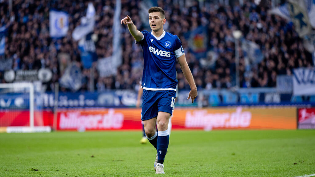 Marvin Wanitzek bleibt beim KSC Marvin Wanitzek bleibt beim KSC