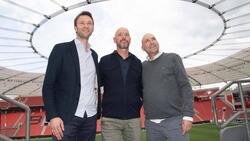 Erik ten Hag (M.) beerbt Xabi Alonso bei Bayer Leverkusen