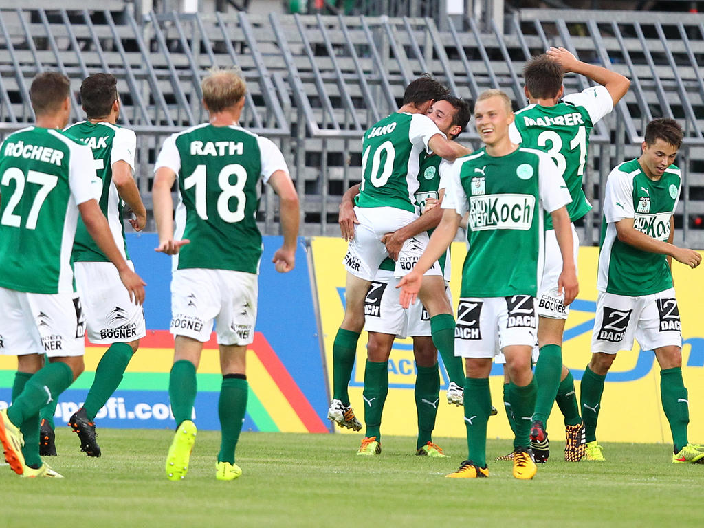 Die Burgenländer holten mit einem klaren 4:0-Heimerfolg über den SKN St. Pölten den dritten Sieg im vierten Saisonspiel der Ersten Liga.