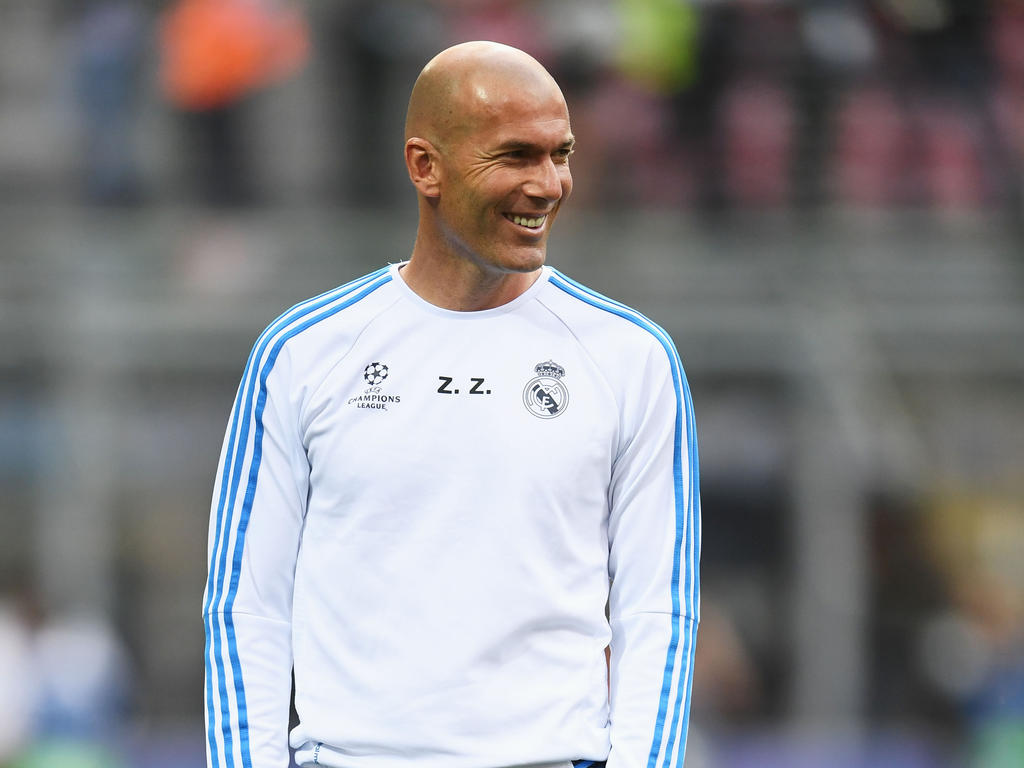 Zinédine Zidane liegt mit den Königlichen auf Kurs