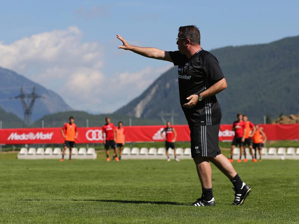 Trainer Markus Kauczinski konnte mit dem FC Ingolstadt in vier Testspielen noch keinen Sieg einfahren