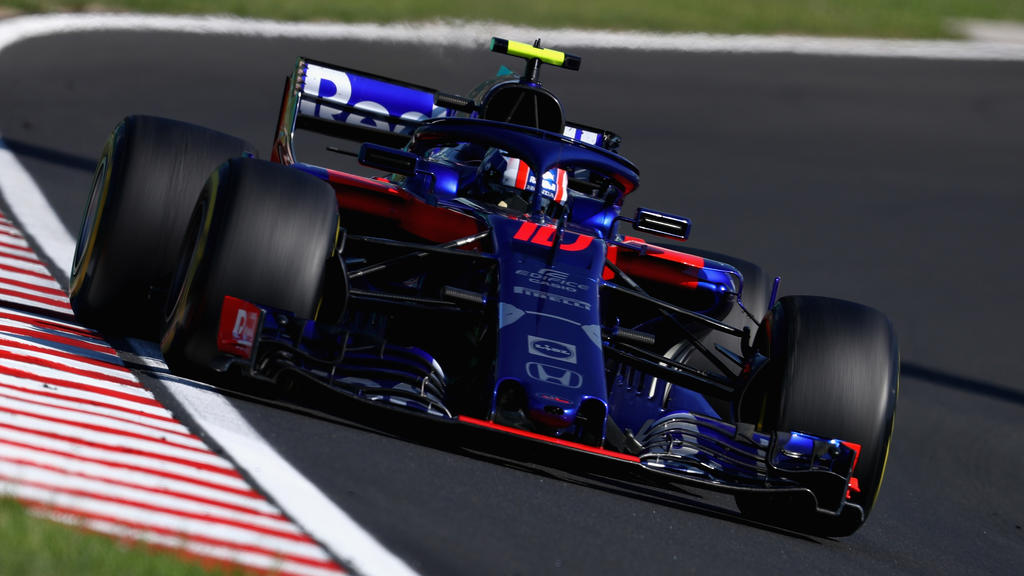 Gasly wurde in Ungarn Sechster