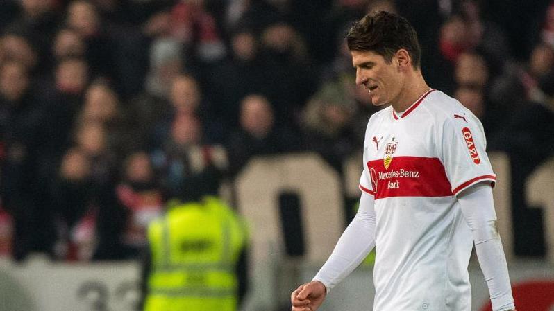 Mario Gomez ist beim VfB Stuttgart nur noch Ersatzspieler