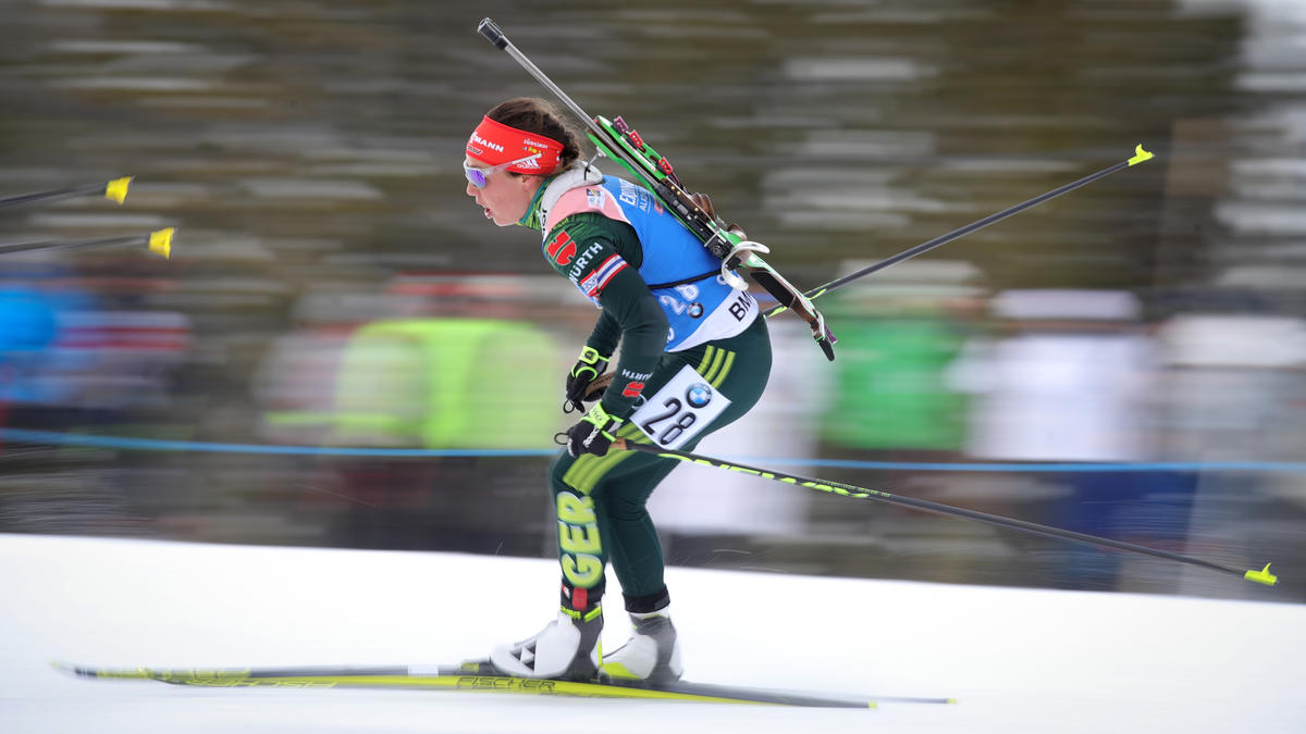 Laura Dahlmeier verpasst WM-Medaille im Einzel Laura Dahlmeier verpasst WM-Medaille im Einzel