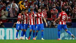 Atlético Madrid wieder auf einem Champions-League-Platz