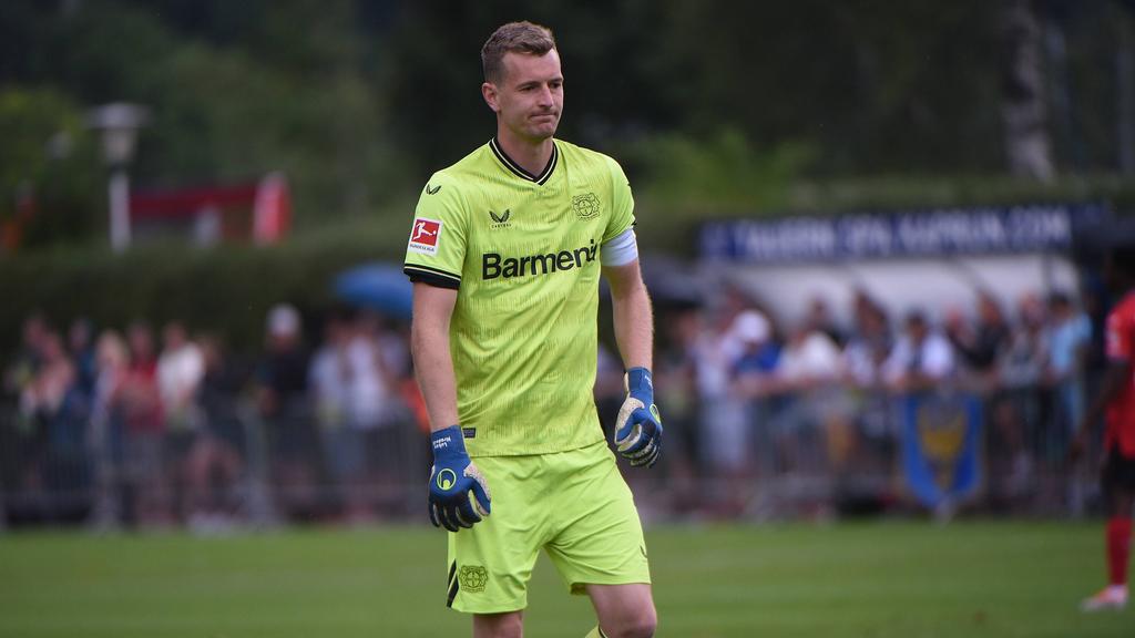 Lukas Hradecky will gegen den FC Bayern künftig mehr Bälle halten Lukas Hradecky will gegen den FC Bayern künftig mehr Bälle halten