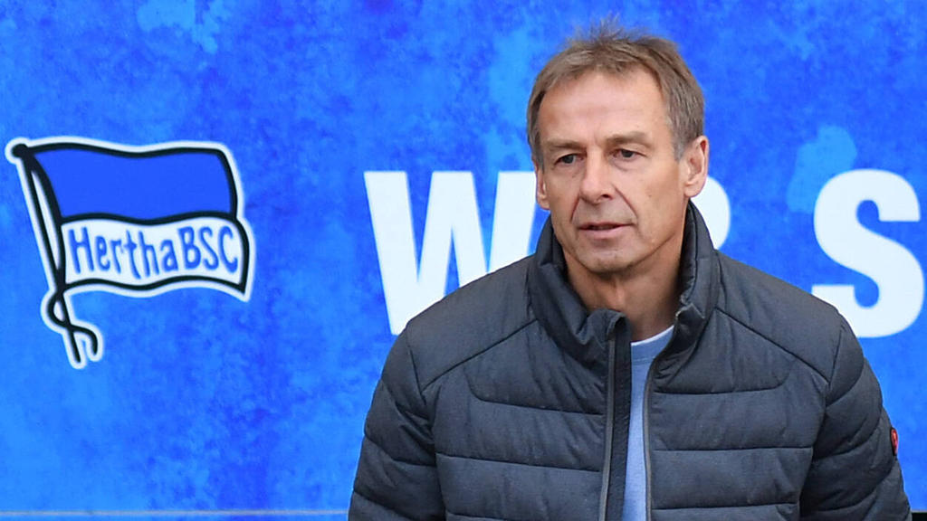Jürgen Klinsmann hat bei Hertha BSC wenig Freunde hinterlassen Jürgen Klinsmann hat bei Hertha BSC wenig Freunde hinterlassen
