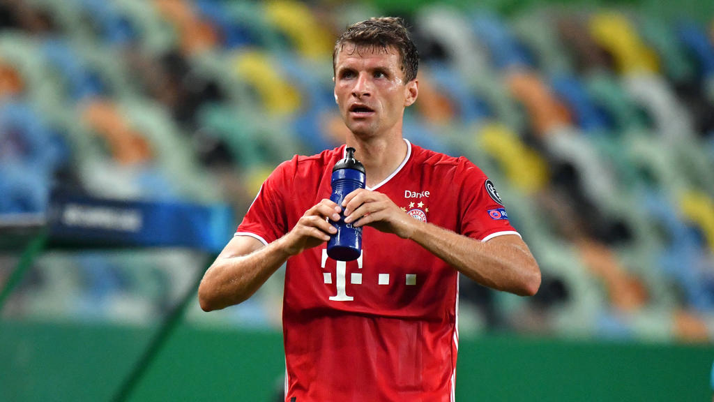 Peilt den zweiten Henkelpott mit dem FC Bayern an: Thomas Müller Peilt den zweiten Henkelpott mit dem FC Bayern an: Thomas Müller