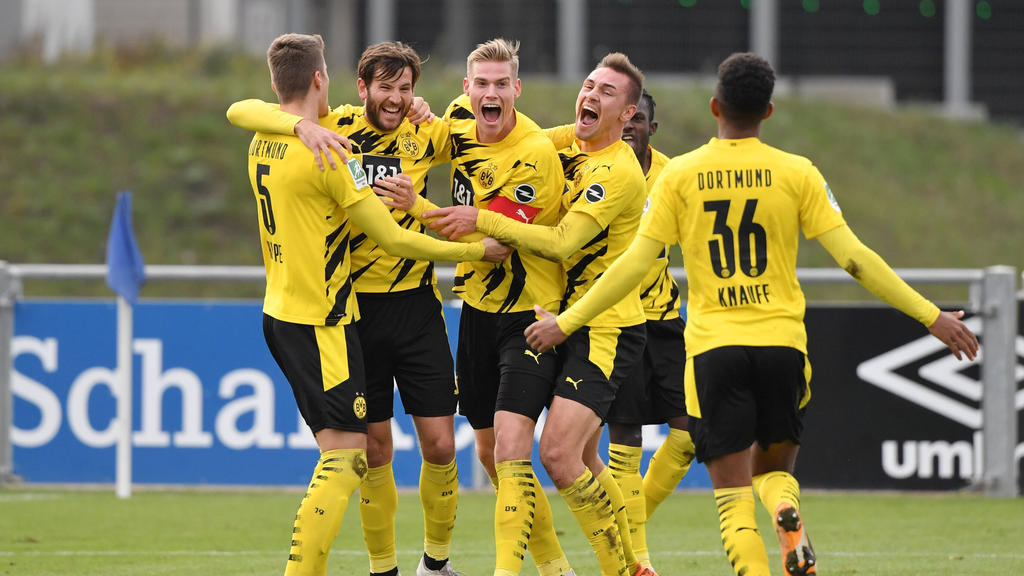Die U23 des BVB feiert einen deutlichen Sieg beim FC Schalke 04 II