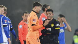 Gregor Kobel und Jadon Sancho gewannen mit dem BVB gegen Darmstadt