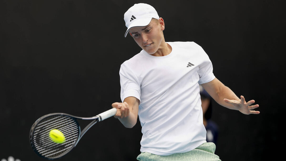 Justin Engel gilt als deutsche Tennis-Hoffnung für die Zukunft
