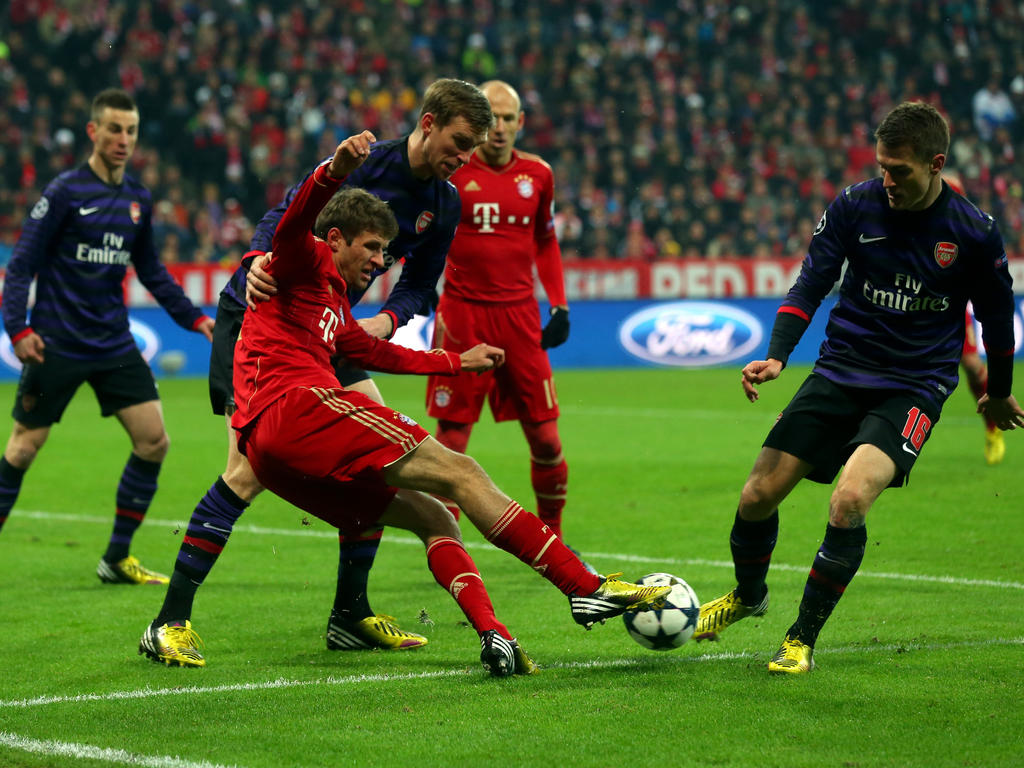 Treffen wieder aufeinander: Bayern München und der Arsenal FC Treffen wieder aufeinander: Bayern München und der Arsenal FC