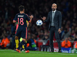 Bald wieder vereint? Juan Bernat und Pep Guardiola