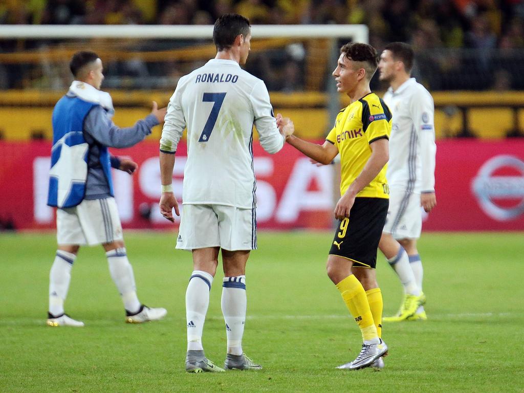 Cristiano Ronaldo hat sich zum BVB geäußert Cristiano Ronaldo hat sich zum BVB geäußert
