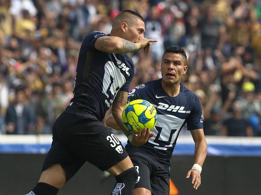 Nico Castillo anotó en la victoria de los Pumas. (Foto: Getty)