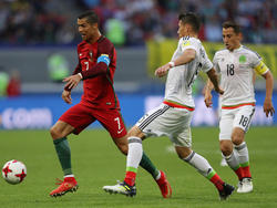 Cristiano Ronaldo war gegen Mexiko der beste Mann auf dem Feld