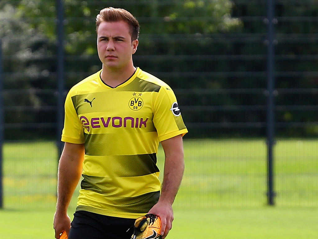 Mario Götze con la camiseta del Borussia Dortmund. (Foto: Getty)