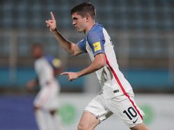 Christian Pulisic en un duelo ante Trinidad y Tobago. (Foto: Getty)