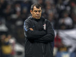 Fábio Carille entrenador de Corinthians.