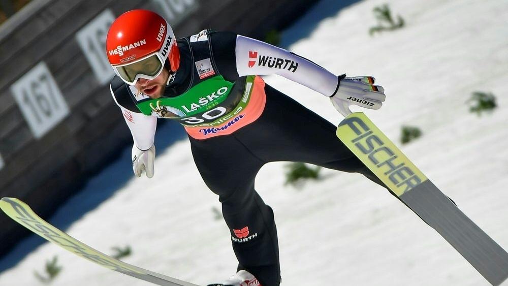 Trotz Sturz qualifiziert: Markus Eisenbichler Trotz Sturz qualifiziert: Markus Eisenbichler