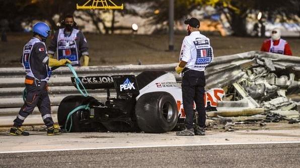 Daniil Kvyat war in die Entstehung des Grosjean-Unfalls involviert Daniil Kvyat war in die Entstehung des Grosjean-Unfalls involviert