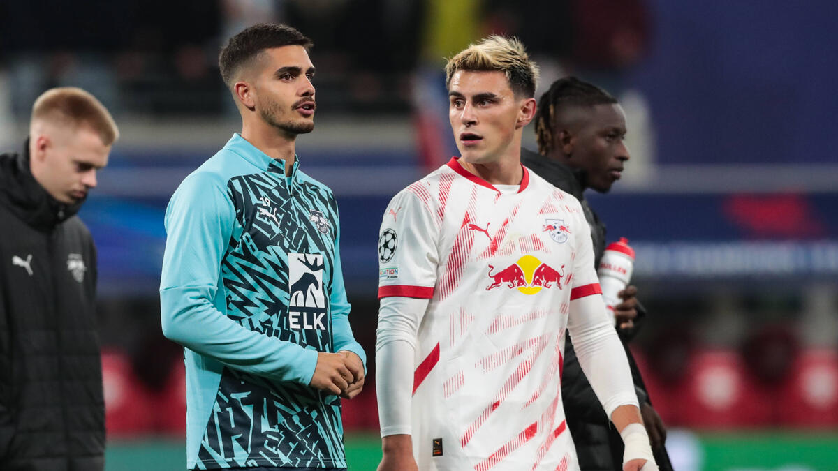 André Silva und Eljif Elmas könnten RB Leipzig im Winter verlassen