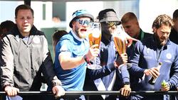 Jubel beim Empfang: Arminia Bielefeld tourt durch die Stadt