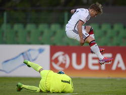 Will hoch hinaus: U17-Nationalspieler Felix Passlack
