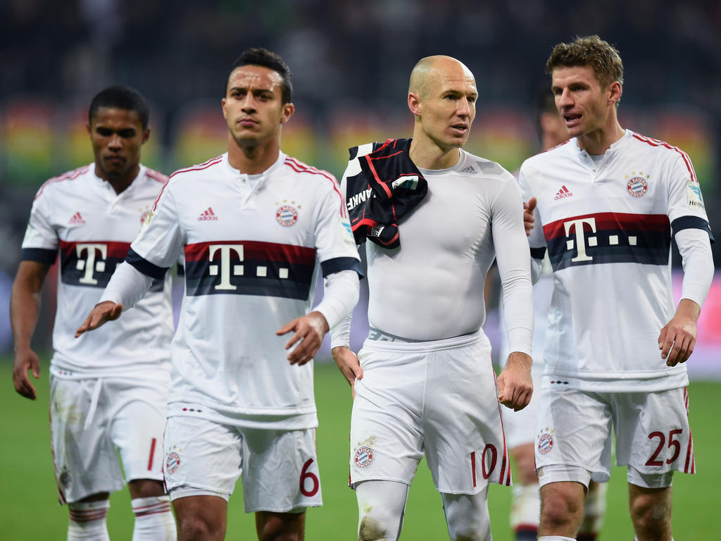 Nach dem 0:0 gegen die Eintracht waren die Bayern sichtlich enttäuscht