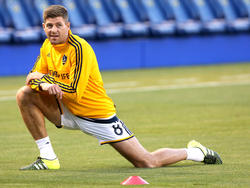 Steven Gerrard will sich bei den Reds fit halten