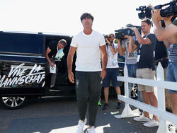 Blick nach vorn: Joachim Löw ist schon wieder voll fokussiert