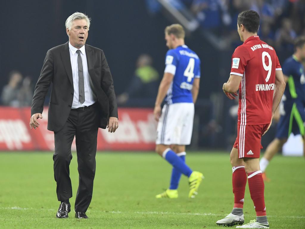 Carlo Ancelotti glaub an einen langen Verbleib von Lewandowski