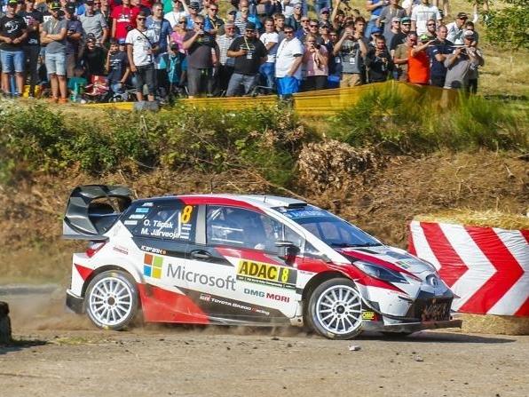 Ott Tänak hat bei der Rallye Deutschland weiter alles im Griff Ott Tänak hat bei der Rallye Deutschland weiter alles im Griff