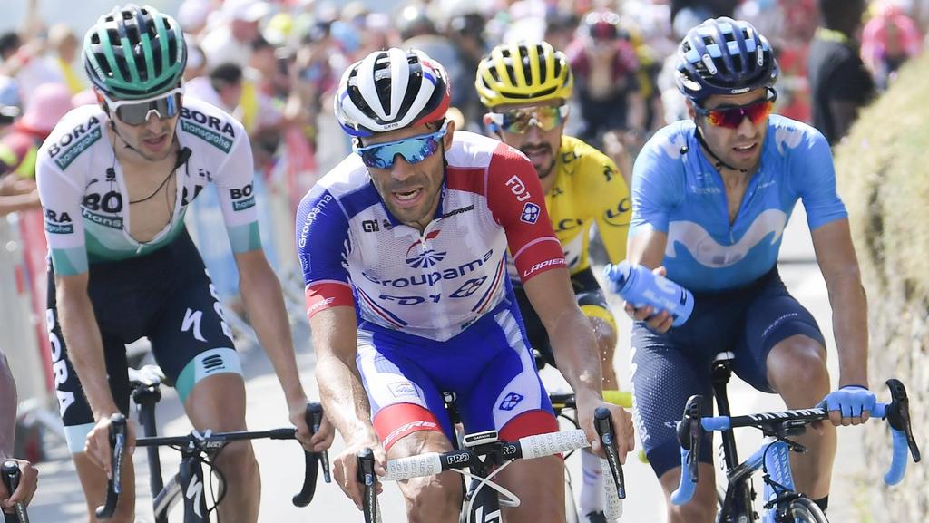Emmanuel Buchmann (r.) hat Zeit auf Julian Alaphilippe gutgemacht Emmanuel Buchmann (r.) hat Zeit auf Julian Alaphilippe gutgemacht