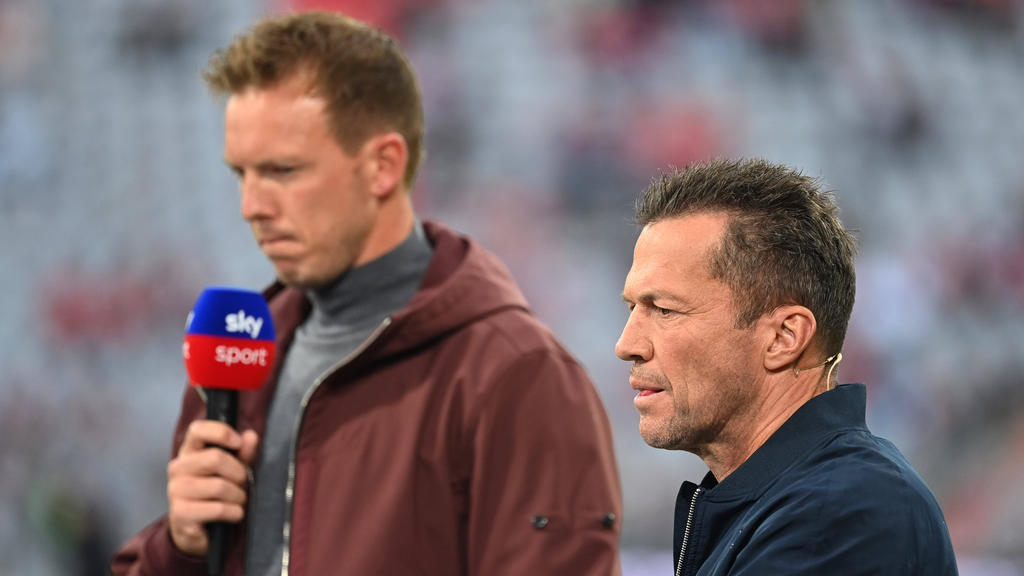 Lothar Matthäus (r.) glaubt, dass der FC Bayern auch in Abwesenheit von Julian Nagelsmann Erfolg hat