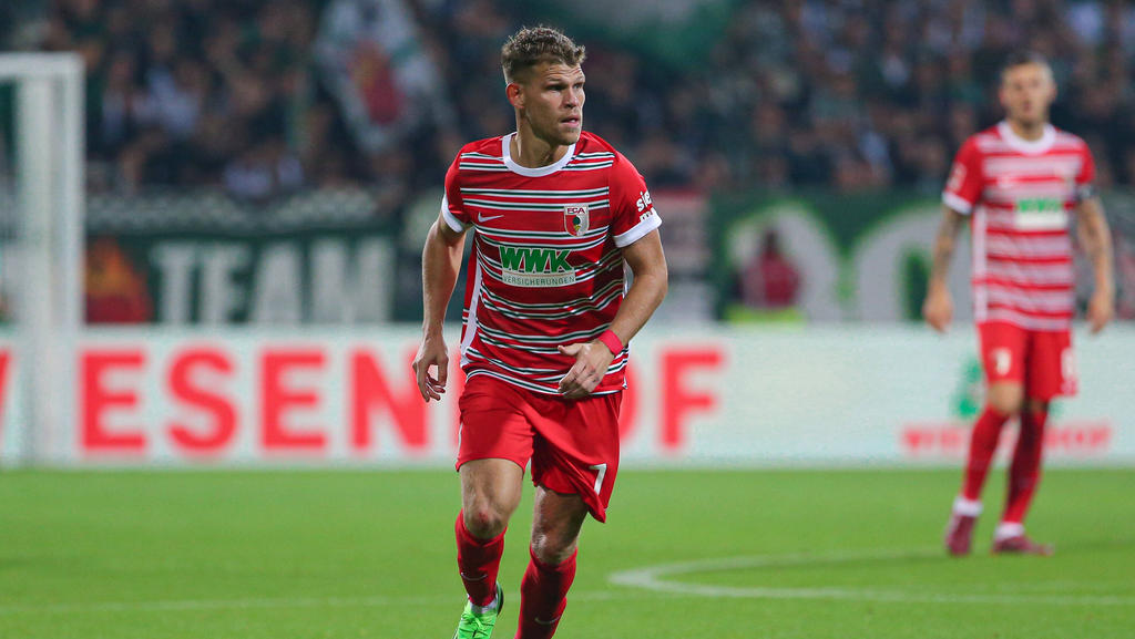 Kommt aus Augsburg in die Hauptstadt: Florian Niederlechner Kommt aus Augsburg in die Hauptstadt: Florian Niederlechner