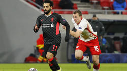 Mo Salah traf zum 1:0 für die Reds