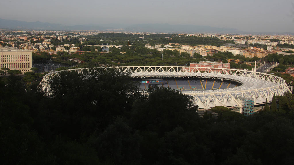 Im Römer Olympiastadion fanden vier EM-Spiele statt