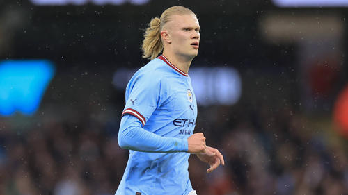 Erling Haaland wechselte 2022 vom BVB zu Manchester City