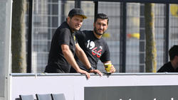 Nuri Sahin (r.) wird Co-Trainer beim BVB