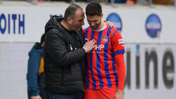 Frank Schmidt (l.) hat um Verständnis für den Wechsel von Kleindienst geworben