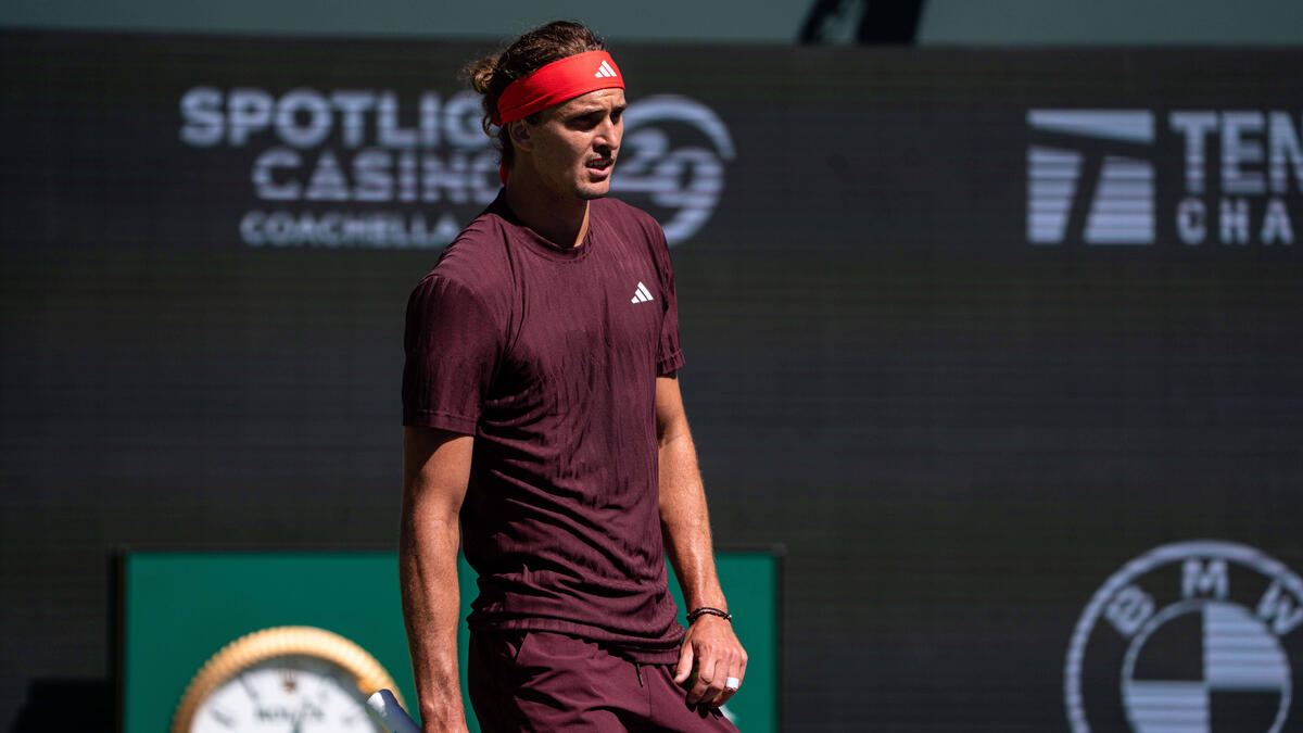 Alexander Zverev steckt in einer kleinen Krise