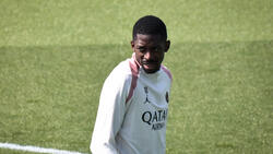 Ousmane Dembélé sitzt zunächst auf der PSG-Bank