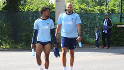 John Anthony Brooks (r.) soll bei Hertha bald sein Comeback geben