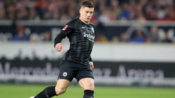 Luka Jovic hat in der Bundesliga auf sich aufmerksam gemacht