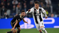 Juventus-Star Cristiano Ronaldo verpasste gegen Ajax den Einzug ins Halbfinale der Champions League